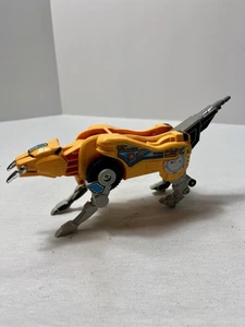 1991 MMPR Power Rangers SABERTOOTH TIGER ZORD gelb mit ZÄHNEN Bandai - Bild 1 von 10