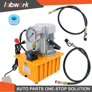 Labwork Single Acting Hydraulic Pump 10000 PSI with Manual Valve 8L 750W - Picture 1 of 24
