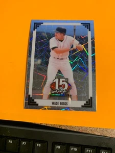 2025 LEAF 15TH ANNIVERSARY WADE BOGGS SILVER 3/15 ~ 91B-156 - Picture 1 of 1
