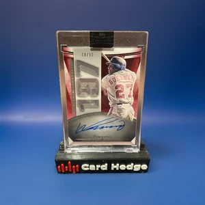 Vladimir Guerrero 2021 Topps Luminaries Home Run Kings Autograph Red 8/10 - Bild 1 von 2