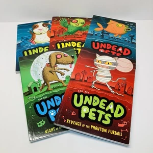 Undead Pets By Sam Hay Illustated By Simon Cooper Book Series #2,3,4,6,&7 Lot 5 - Picture 1 of 11