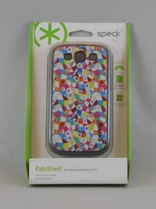 Speck SPK-A1431 FabShell Fabric-Backed for Samsung Galaxy S3–GeoMazing Spectrum - Picture 1 of 2