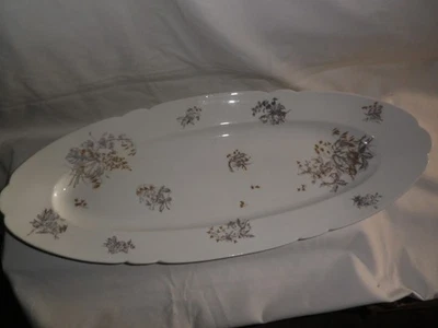 plat de service Vierzon paris médaille d'or paris 1878 en porcelaine - Photo 1/4