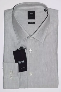 HUGO BOSS TAILORED Hemd, Mod. T-Charlie, Gr. 40 / US 15.7  Slim Fit - Picture 1 of 5