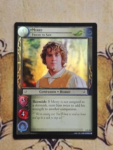 LOTR TCG *Foil* Fellowship Merry, Friend To Sam 1R302 - Picture 1 of 2