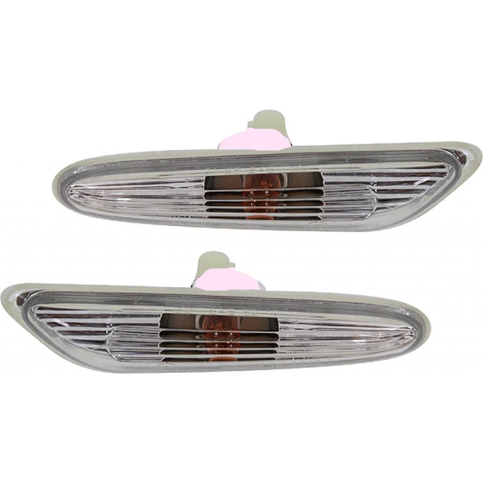 Par de luces repetidoras laterales para conductor y pasajero DOT para BMW 530i 2004-2010 Foto 1 de 4
