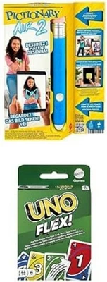 Mattel Games Pictionary Air 2 Zeichenspiel mit App, Familienspiel mi (US IMPORT) - Bild 1 von 4