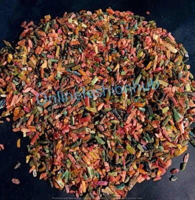 Natural Multi Tourmaline Rough Loose Gemstones With Free Gift Making Jewelry - Image 1 of 4