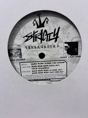 *Rare* Mark 'Ruff' Ryder ft MC Vapour - Move Your Body (12”, 2000) UK Garage VG+ - Image 1 of 2