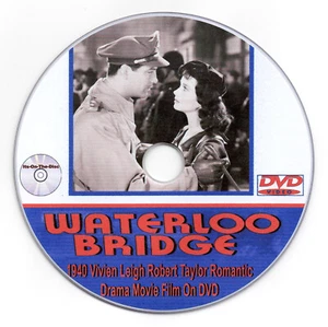 Waterloo Bridge (1940) Vivien Leigh Robert Taylor Romantic Drama Movie Film DVD - Picture 1 of 7