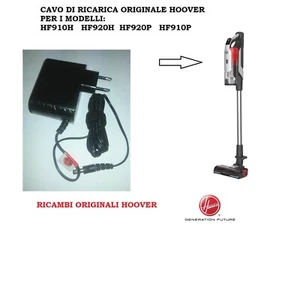 CAVO DI RICARICA TRASFORMATORE HOOVER ORIGINALE HOOVER HF9 HF910H HF920H HF910P - Foto 1 di 1
