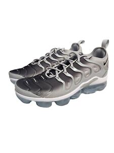 Nike Air Vapormax Plus Wolf Silver Gray Black 924453 007 Sneakers Men's Size 10