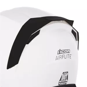 Icon Airflite Motorcycle Riding Racing Helmet Rear Spoiler - Pick Color - Picture 1 of 24