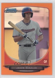 2013 Bowman Draft Picks Chrome Orange Refractor /25 Jason Kanzler #BDPP100