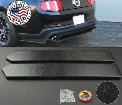 ABS 18" Rear Bumper Lip Apron Splitter Diffuser Valence Bottom Skirts For Dodge - Image 1 of 4