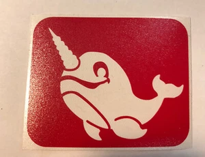 Narwhal Glitter Tattoo Stencil Pack - Picture 1 of 1