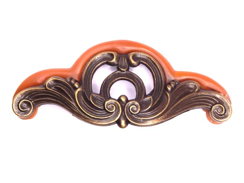 Art Deco Water Fall Dresser Drawer Pull Chest Vanity Cover