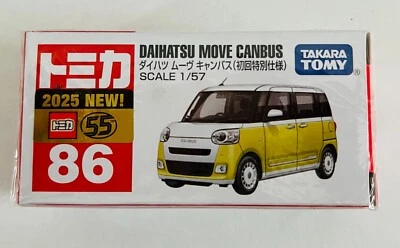 Tomica No.86 DAIHATSU MOVE CANBUS Takara tomy Diecast minicar - Image 1 of 4