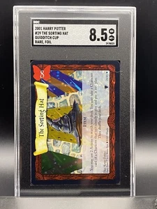 Sorting Hat 2001 WOTC Harry Potter Quidditch Cup Foil #29/80 SGC 8.5 NM MT+ - Picture 1 of 9