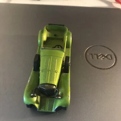 Vintage 1972 Matchbox Yesteryear Model 1928 Mercedes Benz Y16 Lime Green Toy Car - Image 1 of 4