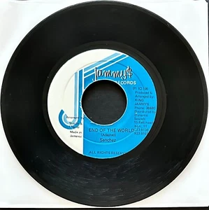 SANCHEZ End Of the World VG+ 7" 45 RPM - Original JA Press 1989 Steely & Clevie - Picture 1 of 2