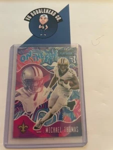 2021 Panini Playbook #OTF16 Michael Thomas SAINTS Future HOF - Picture 1 of 2