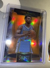 2016-17 Jamal Murray Panini Select ORANGE PRIZM #20 Patch RC #40/60 🔥🔥
