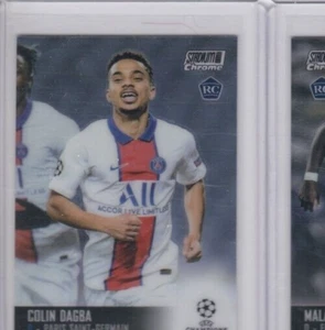 TARJETA DE NOVATO COLIN DAGBA '21 STADIUM CLUB CROMADA UEFA CHAMPIONS LEAGUE - Imagen 1 de 23