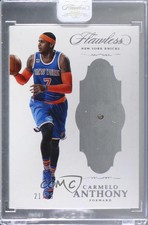 2016-17 Panini Flawless /25 Carmelo Anthony #14