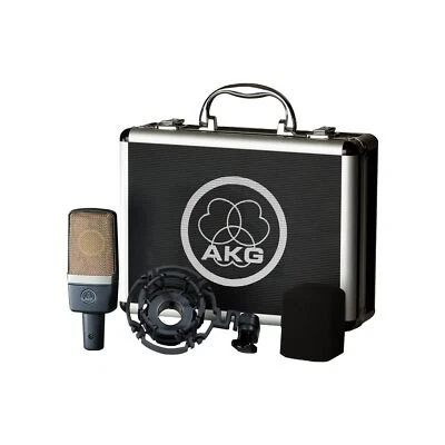 AKG C214 Wired Professional Condenser Microphone Large Diaphragm - Image 1 of 2