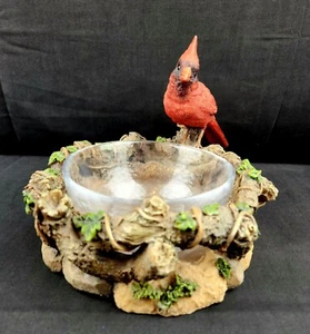 7 inch tall, 10 inch wide Cardinal Bird Serving tray #F3 - Picture 1 of 9