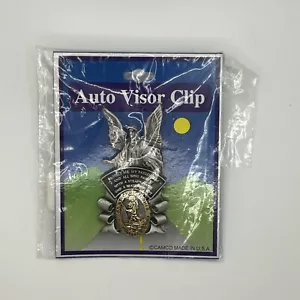 Camco Saint Christopher Auto Visor Clip - Picture 1 of 6