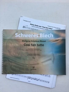 Noten. Mozart. Cosi fan tutte. Kleine Suite für 10 Blechbäser. Partitur & Stimm. - Picture 1 of 1