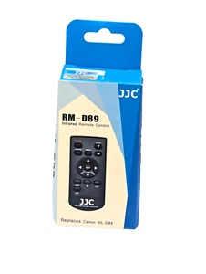 JJC RM-D89 Controller Remote AS Canon WL-D89 Camcorder HF-M300 HF G4G30 G20 M60 - Picture 1 of 5