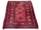 Prachtvoller Handgeknüpfter Orientteppich Afghan Art Deco 120x77cm carpet rug