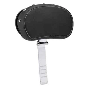 INDIAN DRIVER BACKREST PAD STUDDED BLACK ROADMASTER CHIEFTAIN PURSUIT 2879542-02 - Picture 1 of 2