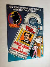 DICK TRACY THE MOVIE -- Promotional Cut Out Door Hanger (1990)