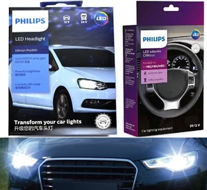 Philips Pro3101 LED White Canceler 9006 Two Bulbs Headlight Low Beam Replacement - Picture 1 of 22