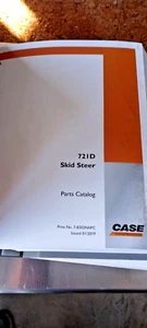 CASE 721D Skid Steer Loader Dealer Parts Catalog Manual 7-8302NAPC w/ Binder - Picture 1 of 8