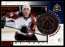 1997-98 Pinnacle Mint Collection BRONZE Joe Sakic #12 R47