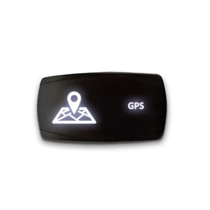 GPS - Interruptor Rocker LED Horizontal 5 Pines Luz Doble 20A 12V ENCENDIDO/APAGADO - Imagen 1 de 11