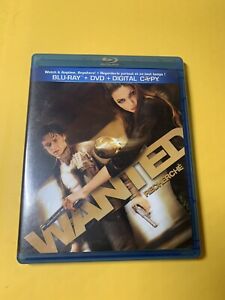 Wanted (Blu-ray/DVD, 2011, 2-Disc Set,) Pre-owned