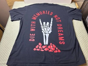 Chicyea Shirt Mens XL Memories Graphic Short Sleeve Black - Picture 1 of 4