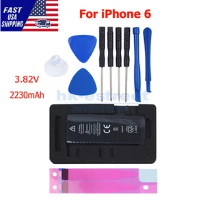 Premium Quality Replacement Internal Battery For iPhone 6 + Tools Kit US - Picture 1 of 10