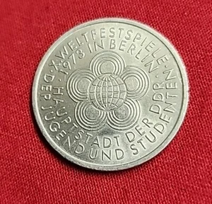 DDR Jägernr: 1545 1973 Neusilber extremely fine 1973 10 Mark X. #B9 - Picture 1 of 5