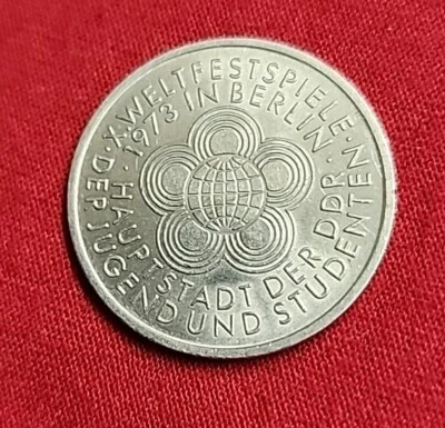 DDR Jägernr: 1545 1973 Neusilber extremely fine 1973 10 Mark X. #B9 - Image 1 of 4