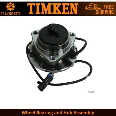 Conjunto de cojinete de rueda y buje delantero Timken para GMC Jimmy 1997-2001, 2005 Foto 1 de 4