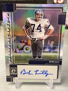 Bob Lilly 2022 Donruss Optic Holo Prizm Signature Series Auto #SS-BL Cowboys🔥🔥
