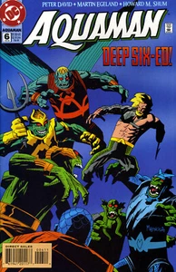 AQUAMAN Volume 3 # 6 NM 1995 P.David M.Egeland DC COMICS *Ships Free w/$35 Combo - Picture 1 of 3