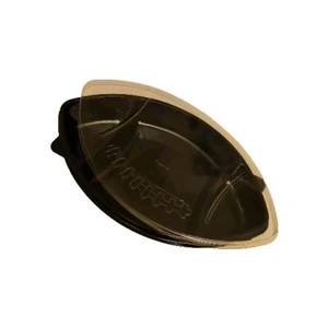 New! 12 Pack Mini Football Shaped Party Platters-SUPER BOWL PERFECT!!! - Picture 1 of 3
